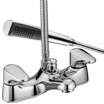 Bristan Jute Eco Bath Shower Mixer Tap (8 l/min, Chrome).