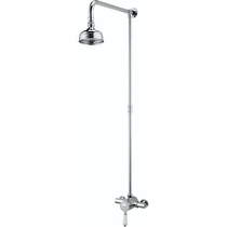 Bristan Colonial Exposed Bar Shower Valve With Riser (1 Outlet, Chrome).