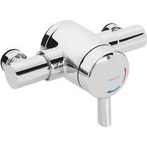 Bristan Commercial Exposed Mini Shower Valve With Lever Handle (TMV3).