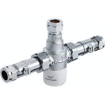 Bristan commercial thermostatic blending valve with isolation tmv3 (15mm)