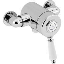 Bristan 1901 Exposed Shower Valve With Single Control (1 Outlet, Chrome).