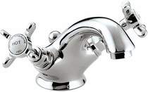 Bristan 1901 basin mixer tap & pop up waste, chrome plated. nbasccd