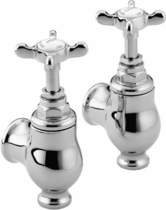 Bristan 1901 Globe Bath Taps, Chrome Plated. NGLOCCD