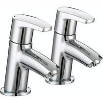 Bristan Orta Bath Taps (Pair, Chrome).