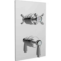 Bristan Renaissance Concealed Shower Valve (2 Outlets, Chrome).