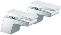 Bristan sail 3/4" bath taps (chrome).