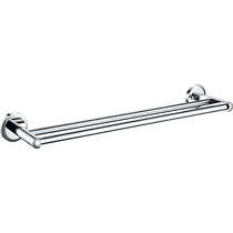 Bristan Accessories Solo Double Towel Rail 660mm (Chrome).