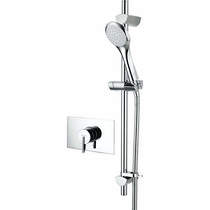 Bristan Sonique Concealed Shower Valve With Slide Rail Kit (Chrome).