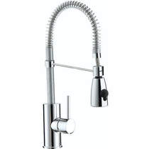 Bristan kitchen target mixer kitchen tap with pull out spray (chrome).