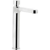 Bristan Commercial Tall Timed Flow Basin Mixer Tap (Chrome).