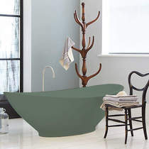BC Designs Kurv ColourKast Bath 1890mm (Khaki Green).