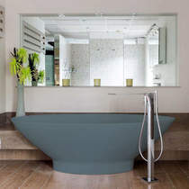 BC Designs Tasse ColourKast Bath 1770mm (Powder Blue).