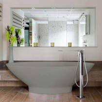 BC Designs Tasse ColourKast Bath 1770mm (Industrial Grey).
