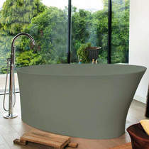 BC Designs Delicata ColourKast Bath 1520mm (Industrial Grey).