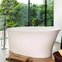 BC Designs Delicata Bath 1520mm (Matt White).