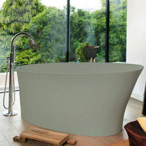 BC Designs Delicata ColourKast Bath 1520mm (Powder Grey).