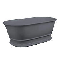 BC Designs Bampton ColourKast Bath 1555mm (Gunmetal).