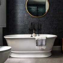 BC Designs Bampton Bath 1555mm (Matt White).