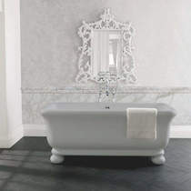 BC Designs Senator ColourKast Bath With Feet 1804mm (Powder Grey).