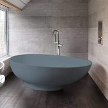 BC Designs Gio ColourKast Bath 1645mm (Powder Blue).