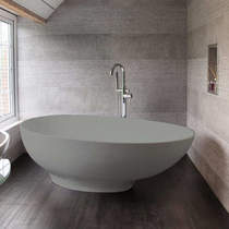 BC Designs Gio ColourKast Bath 1645mm (Industrial Grey).
