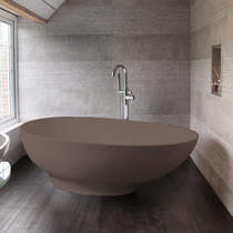 BC Designs Gio ColourKast Bath 1645mm (Mushroom).