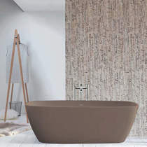 BC Designs Vive ColourKast Bath 1610mm (Mushroom).