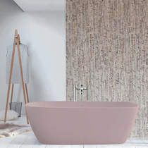 BC Designs Vive ColourKast Bath 1610mm (Satin Rose).