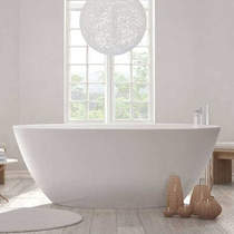 BC Designs Esseta Bath 1510mm (Silk Matt White).