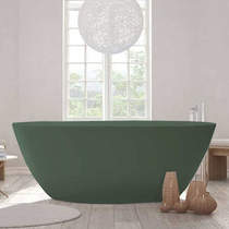 BC Designs Esseta ColourKast Bath 1510mm (Khaki Green).