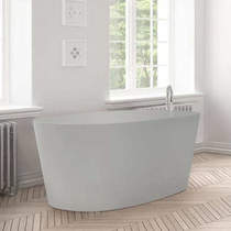 BC Designs Sorpressa ColourKast Bath 1510mm (Powder Grey).