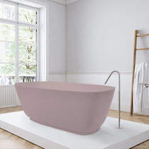 BC Designs Divita ColourKast Bath 1495mm (Satin Rose).