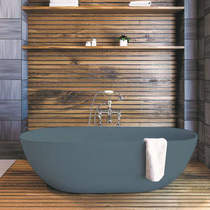 BC Designs Crea ColourKast Bath 1665mm (Powder Blue).