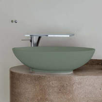 BC Designs Tasse/Gio ColourKast Basin 575mm (Khaki Green).