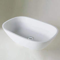 BC Designs Vive Basin 530mm (Polished White).