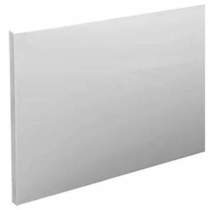 BC Designs SolidBlue Reinforced End Bath Panel 800x560mm (White).