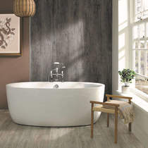 BC Designs Tamorina Freestanding Bath 1600mm (Gloss White).