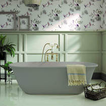 BC Designs Omnia ColourKast Bath 1615mm (Industrial Grey).