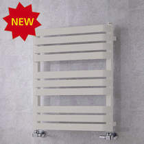 COLOUR Heated Towel Rail & Wall Brackets 785x500 (Light Grey).