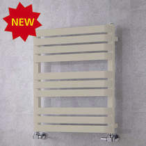 COLOUR Heated Towel Rail & Wall Brackets 785x500 (Silk Grey).