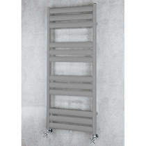 COLOUR Heated Ladder Rail & Wall Brackets 1060x500 (Window Grey).