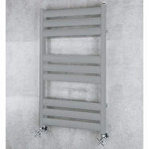 COLOUR Heated Ladder Rail & Wall Brackets 780x500 (Window Grey).