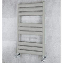 COLOUR Heated Ladder Rail & Wall Brackets 780x500 (Silk Grey).