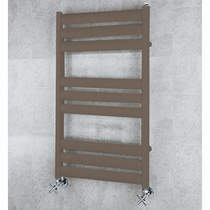 COLOUR Heated Ladder Rail & Wall Brackets 780x500 (Pale Brown).
