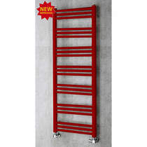 COLOUR Heated Ladder Rail & Wall Brackets 1374x500 (Ruby Red).