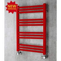 COLOUR Heated Ladder Rail & Wall Brackets 759x500 (Flame Red).