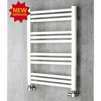 COLOUR Heated Ladder Rail & Wall Brackets 759x500 (Pure White).
