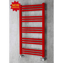 COLOUR Heated Ladder Rail & Wall Brackets 964x500 (Flame Red).