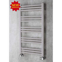 COLOUR Heated Ladder Rail & Wall Brackets 964x500 (White Aluminium).