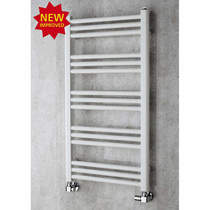 COLOUR Heated Ladder Rail & Wall Brackets 964x500 (White).